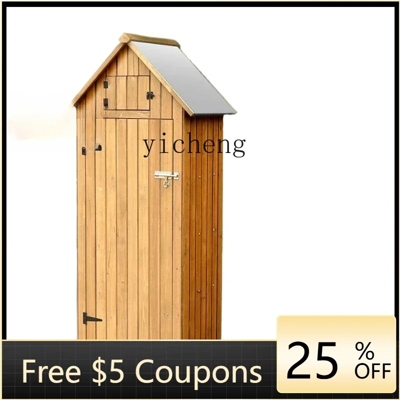 U8 outdoor storage cabinet waterproof sunscreen courtyard tool room outdoor sundries storage cabinet home accessories