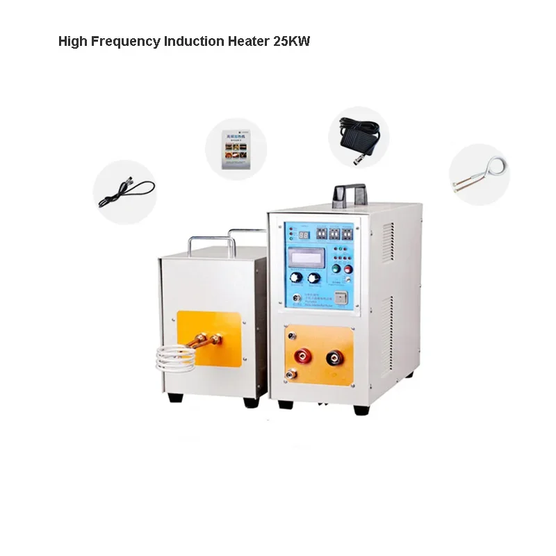 

25KW High Frequency Induction Heater Quenching And Annealing Equipment 380v Welding Machine Metal Melting Furnace