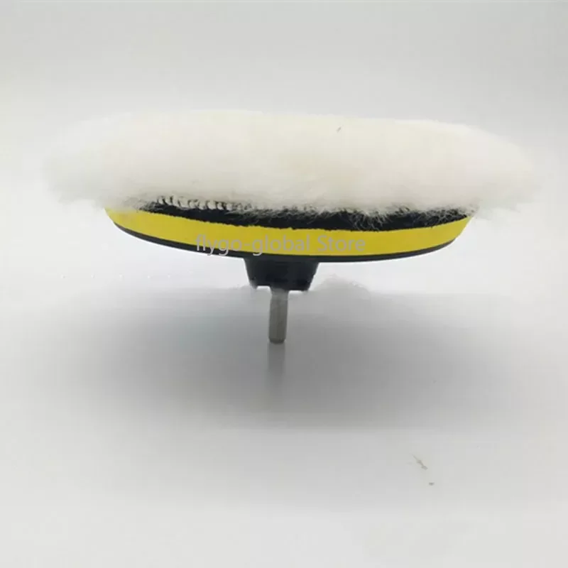 

5/6/7 Inch Car Sponge Polishing Disc Self-Adhesive Wool Polishing Wheel Duvet Wool Rabbit Fur Ball Pad