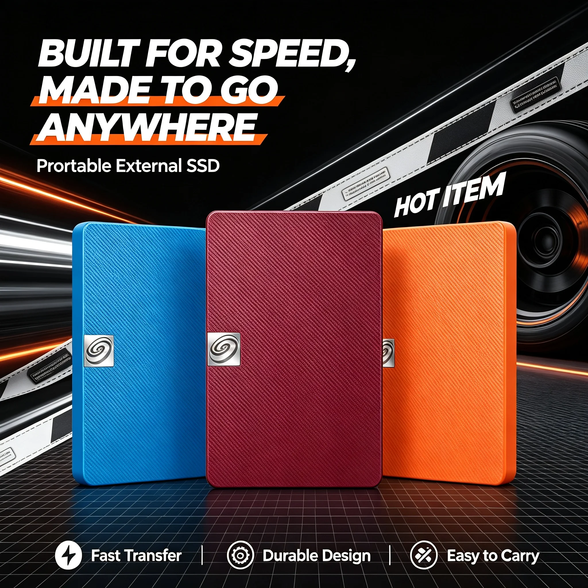 Laptop External Mobile Hard Disk, 1TB/2TB/4TB/500GB, USB 3.0 Storage Device, Mac, Windows, PC, Data Backup, File Save.