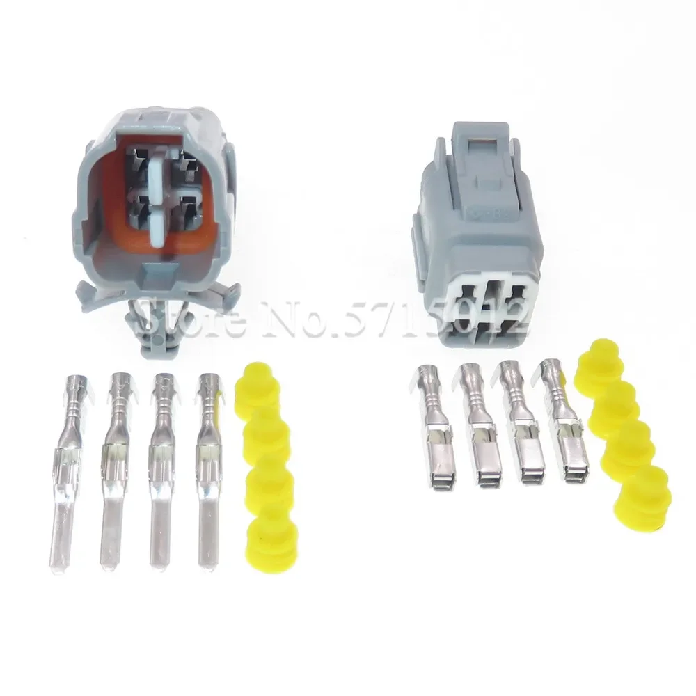 4 Hole Waterproof Car Electrical Wire Connector Automotive Crimp Plug Socket 6188-0217 6189-0372