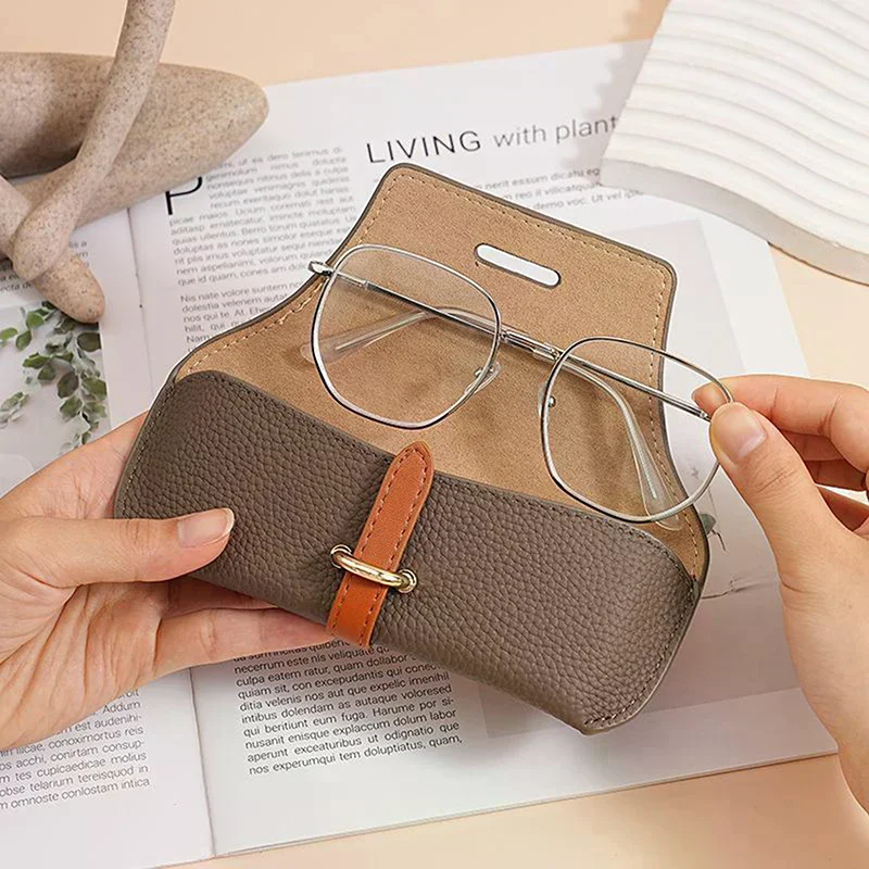 Women Men Portable Sunglasses Case Box Unisex Fashion Glasses Bag Protective Case Cover Reading Eyeglasses Box Accessories