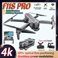 New F11S PRO / KF102 MAX 4K Professional Drone GPS with Relay EIS Camera Drone 2-axis Stabilizer RC Brushless Motor Quadcopter