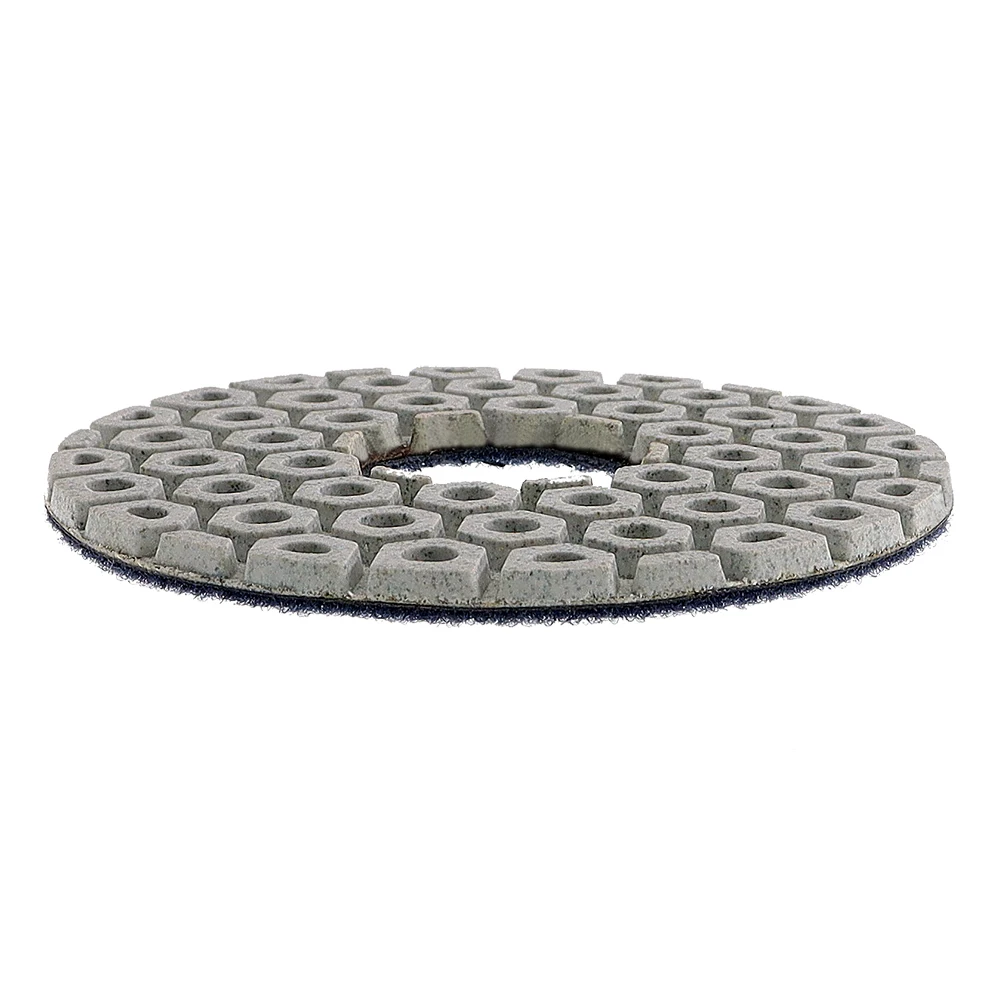 Imagem -04 - Conjunto Super Polegada Almofadas de Polimento Diamante Seco Molhado 125 mm Almofada de Polimento para Granito Pedra Mármore Concreto Moagem Discos Peças