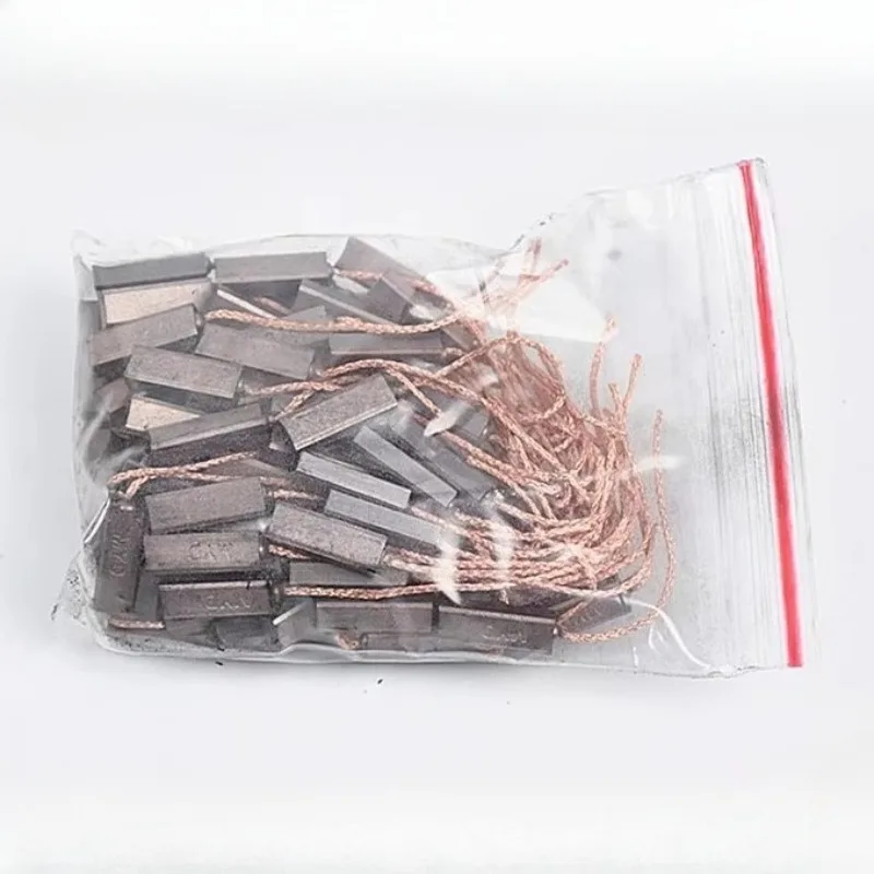 

50/100pcs Car Generator Carbon Brush Electric Brush for Valeo Trico Halla High Copper Wear-resistant 4.5*6.5*20mm