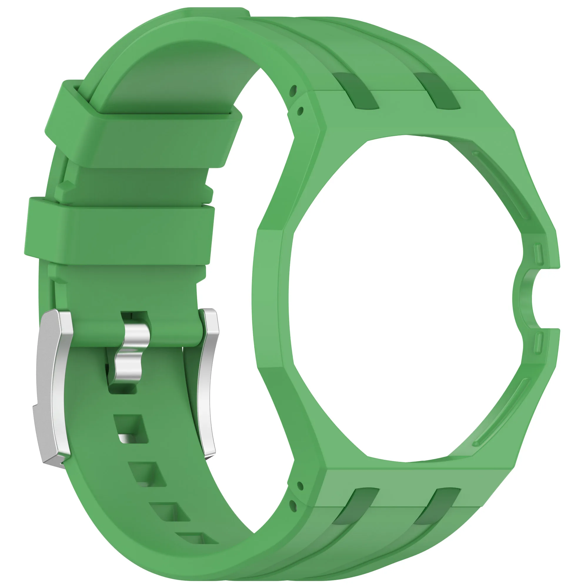 Silikonarmband + PC-Gehäuse für Swatch X AP Royal Pop Taschenuhr, Wechsler für Armbanduhren, integriertes Bandzubehör