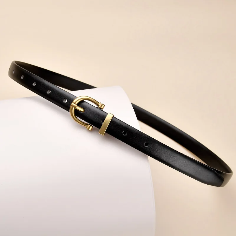 여성 활주로 패션 빈티지 정품 가죽 Cummerbunds 여성 드레스 코르셋 허리띠 벨트 장식 좁은 벨트 R1281