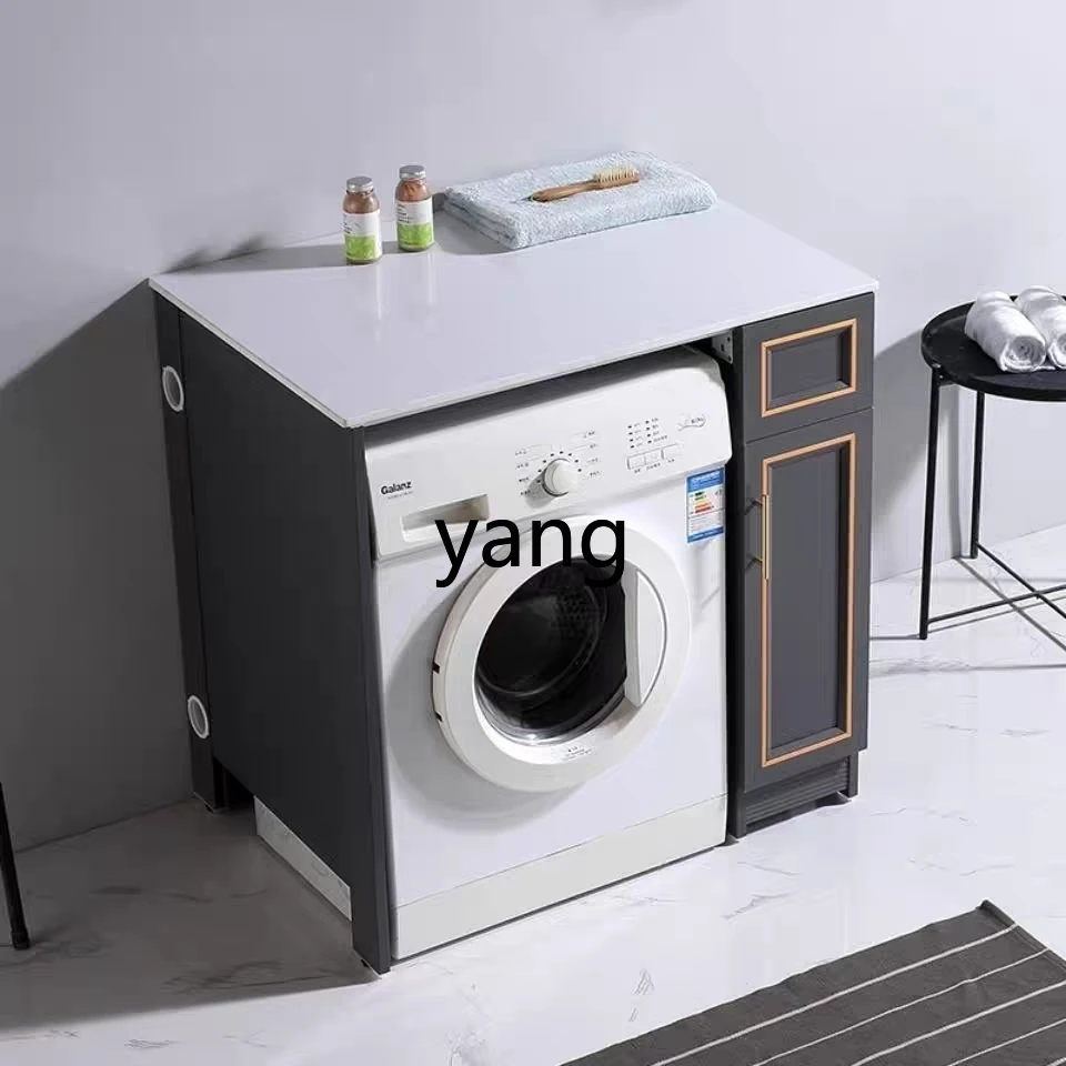 ltt Alumimum Washing Machine Partner Flat Rack Balcony Rack Small Apartment