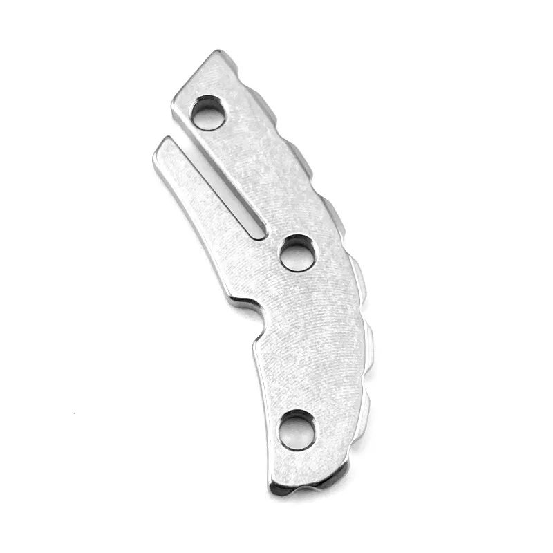 Custom Titanium Made Knife DIY Making Replace Part BACKSPACER Liners For Genuine Spyderco C11 Delica4 Knives Back Spacer Lining