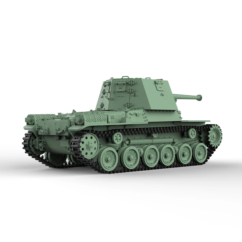 SSMODEL SS72826 1/72 25mm Military Model Kit Japan Type 3 Ho-Ni III Self-propelled Gun Miniature Static Model