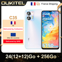 OUKITEL C35 Smartphone 12GB + 256GB 6.56\