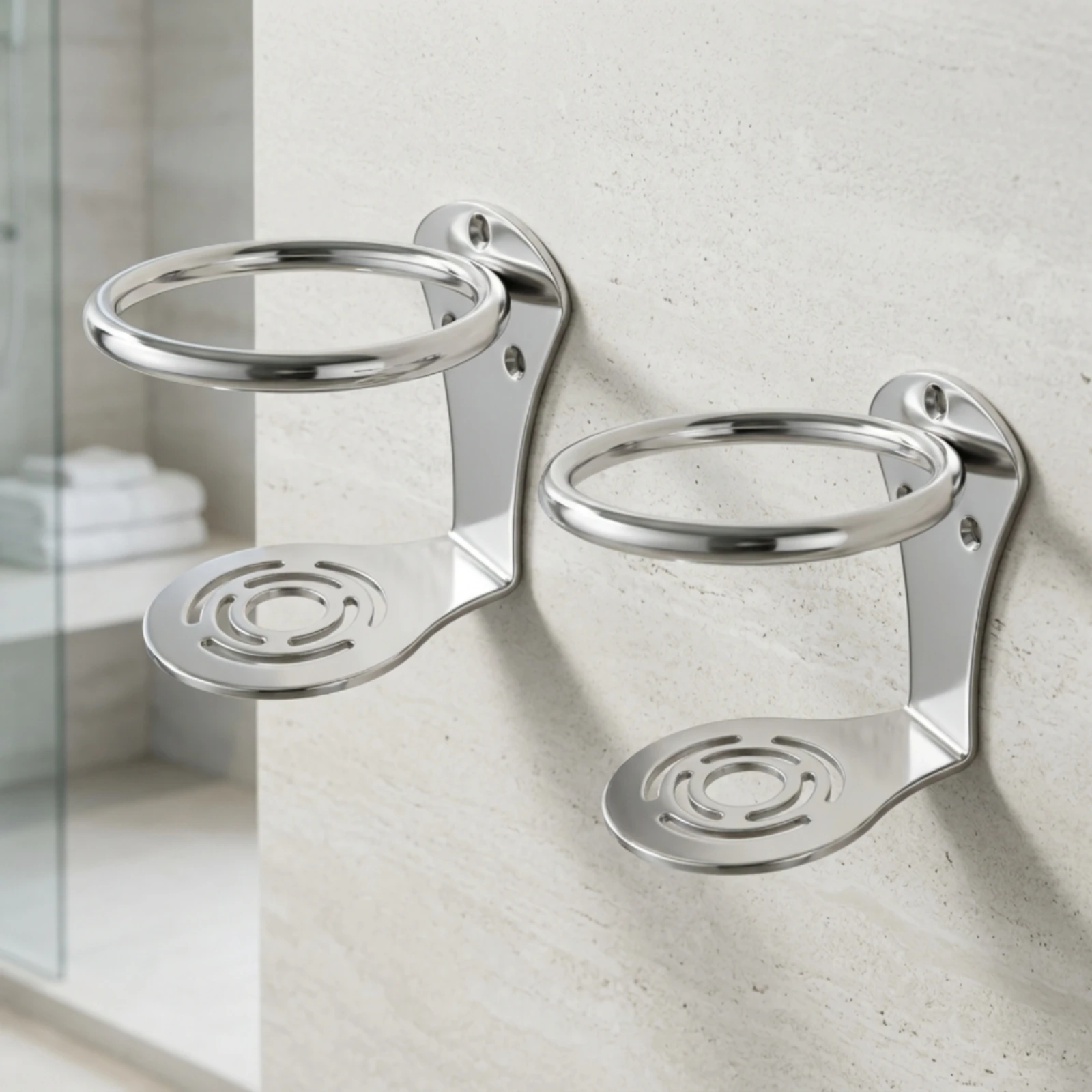 Stainless Steel Cup Holder Polished Mountable Cup Holder Rust Resistant Sturdy