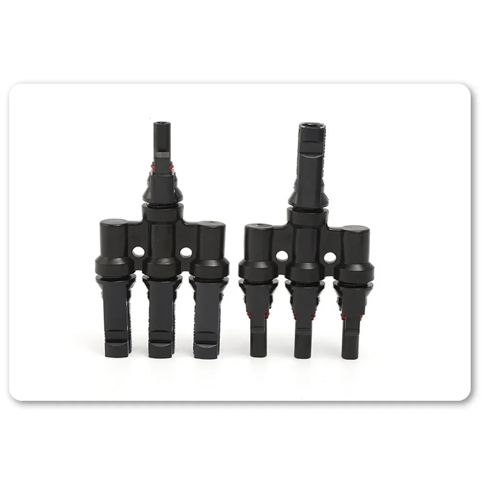 Waterproof Adapter Solar T Connector Dustproof Sealing Insulated Shell Sealing Waterproof Ring Solar Connector As Shown