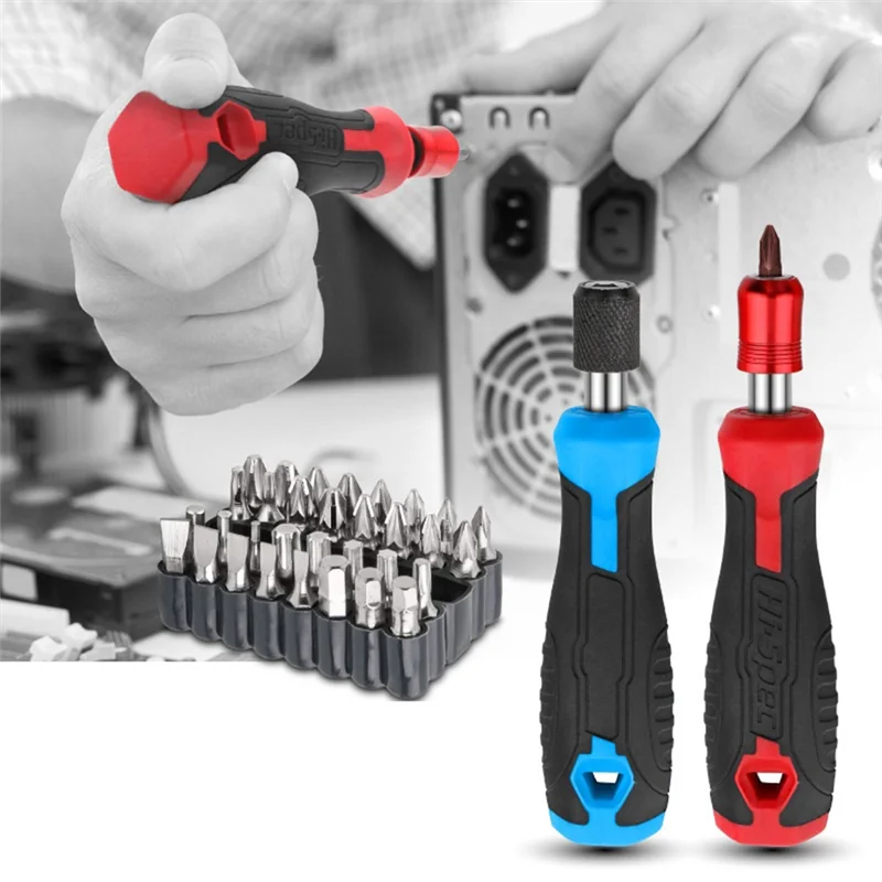 ABRW-1/4 นิ้วไขควง Bit Handle Multi-Function ไขควงชุดไขควงเจาะประแจเครื่องมือ