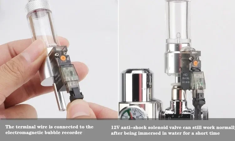 Detalle 3 de Electroválvula Aquarium CO2 Otras válvulas