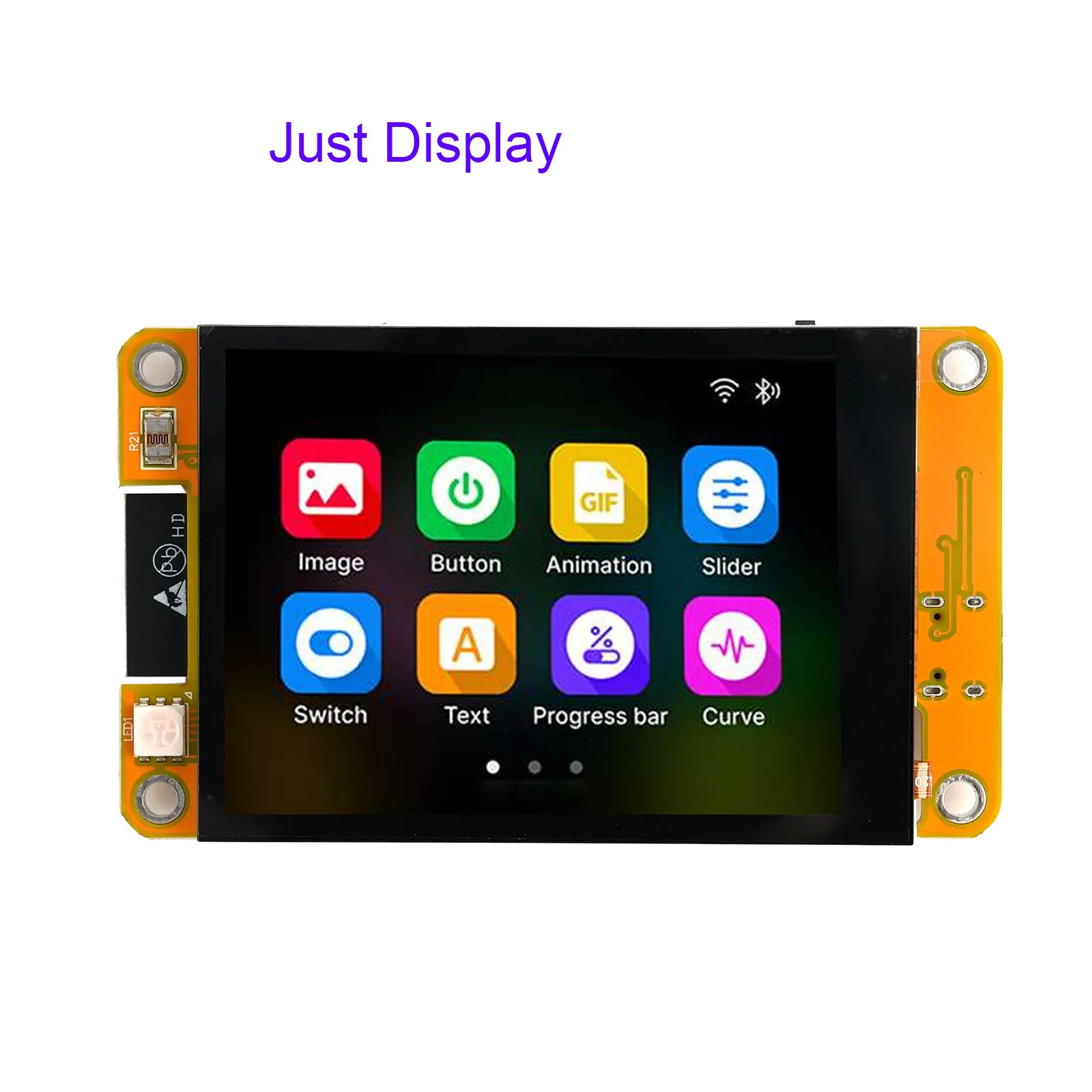 RUIZHI ESP32 Display ESP32 ontwikkelingsboard met 2,8 inch, 240 x 320 smart display en wifi, Bluetooth TFT-module, resistent touchscreen, compatibel met Arduino Display LVGL RUIZHI ESP32 Display ESP32 ontwikkelingsboard met 2,8 inch, 240 x 320 smart display en wifi, Bluetooth TFT-module, resistent touchscreen, compatibel met Arduino Display LVGL