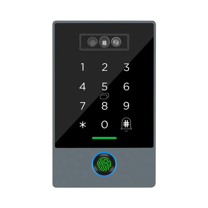 [NEW A09R!】 Palm Vein TTLOCK APP WIFI 3D Face Recognition IP67 Waterproof Access Control Time Attendance 13.56MHZ RFID+ Fingerpr