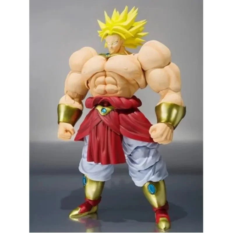 

Оригинальная фигурка Bandai S.h. Фигуртс Broly Dragon Ball Z фигурка супер сайяна аниме Shf эксклюзивная экшн-фигурка модели куклы игрушки подарок