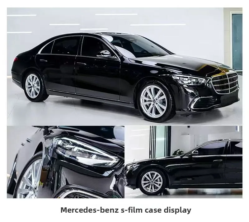 ฟิล์มกันรอยรถยนต์ใส TPU แบบด้าน ป้องกันรอยขีดข่วน ฟิล์มปกป้องตัวถังรถยนต์ ซ่อมแซมได้ ขายตรงจากโรงงาน