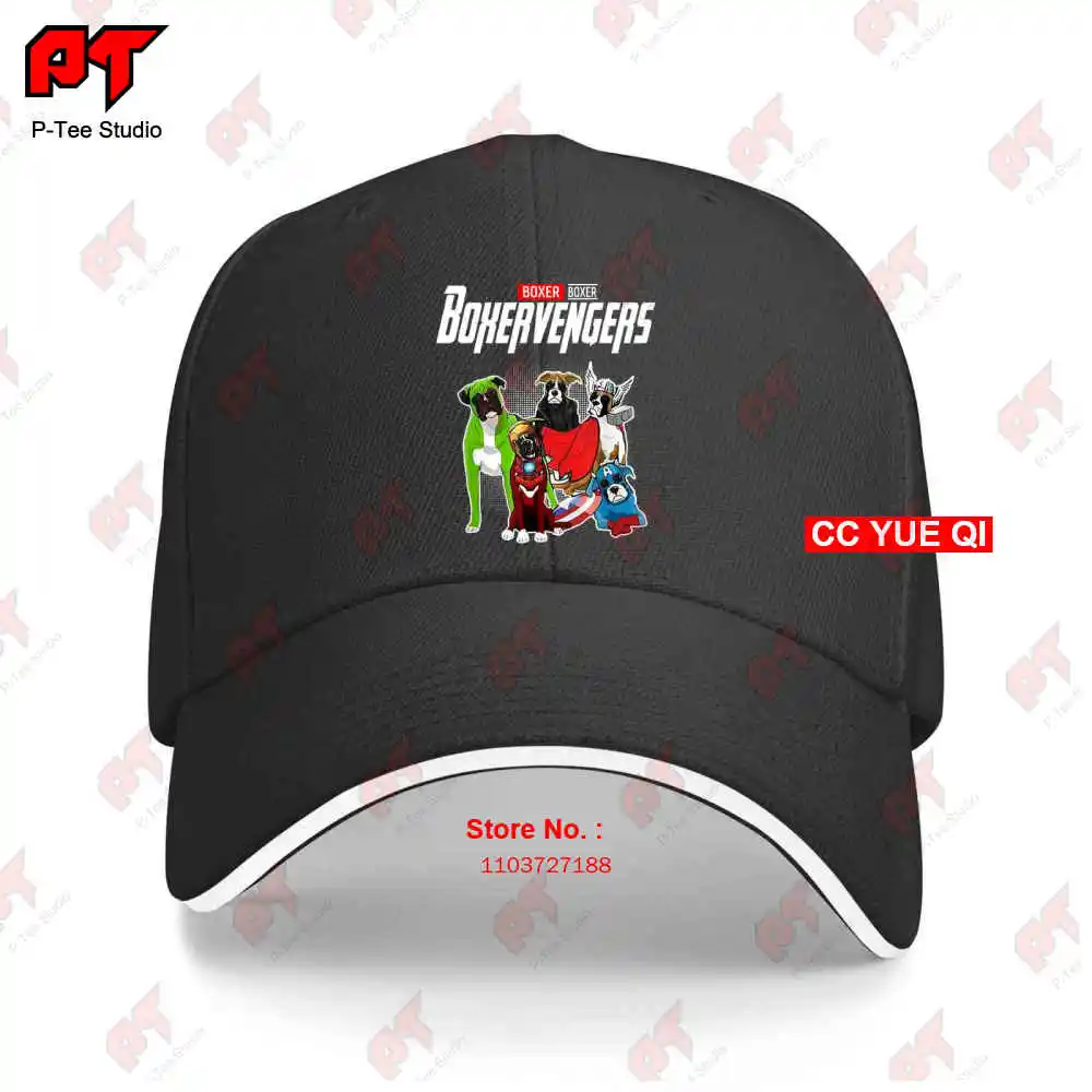 Boxervengers Dog Boxer Baseball Caps Truck Cap 03X0