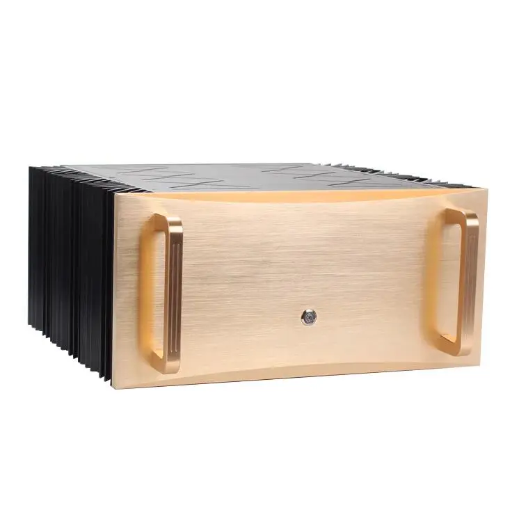 Chassi amplificador de alumínio completo/caixa de amplificador classe A/caixa de amplificador valvulado/caixa DIY (430*200*375mm)