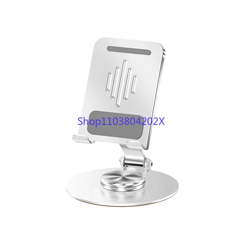 2024 New Arrivals Aluminum Alloy Mobile Phone Holder 360 Rotating Desktop Aluminium Cell Phone Stand