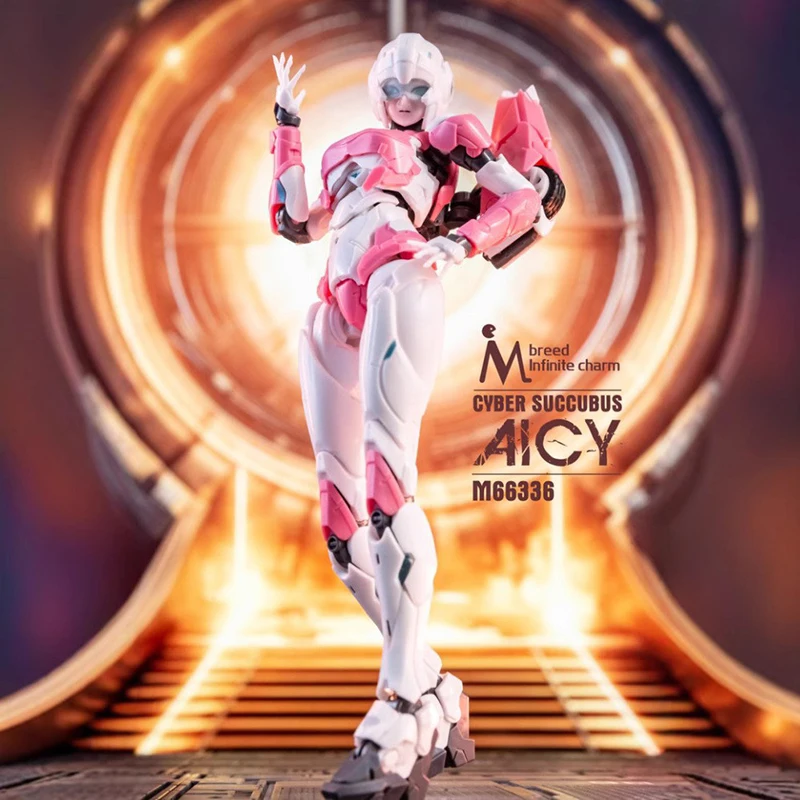 M66336 Meili Infinite Arcee CYBER SUCCUBUS AICY KO Version Assembled Mecha Robot Transformation Action Figures Set Christmas Toy