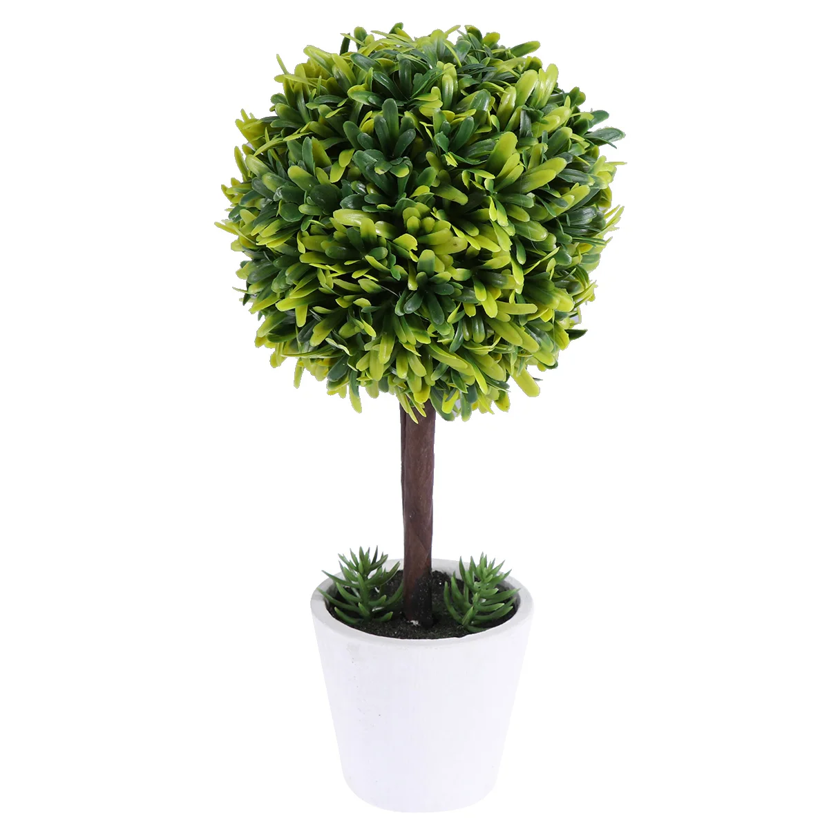 

Artificial Grass Ball Potted Plant Bonsai Lifelike Plants Indoor Decor Flower Arrangement Topiary Tree Greenery Ornament Foliage