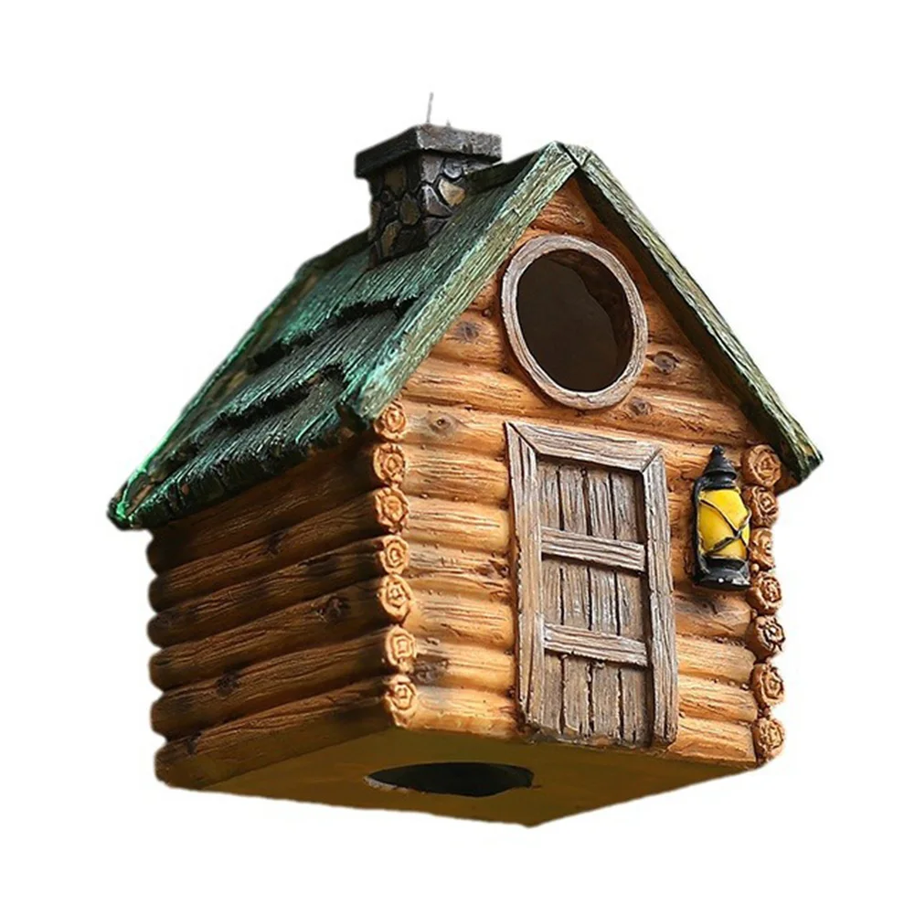 Stable Bird House Shelter Outdoor Bird House Great Detail Moisture-proof Bird House Keep Warm For Birdhouses Accessory In Stock