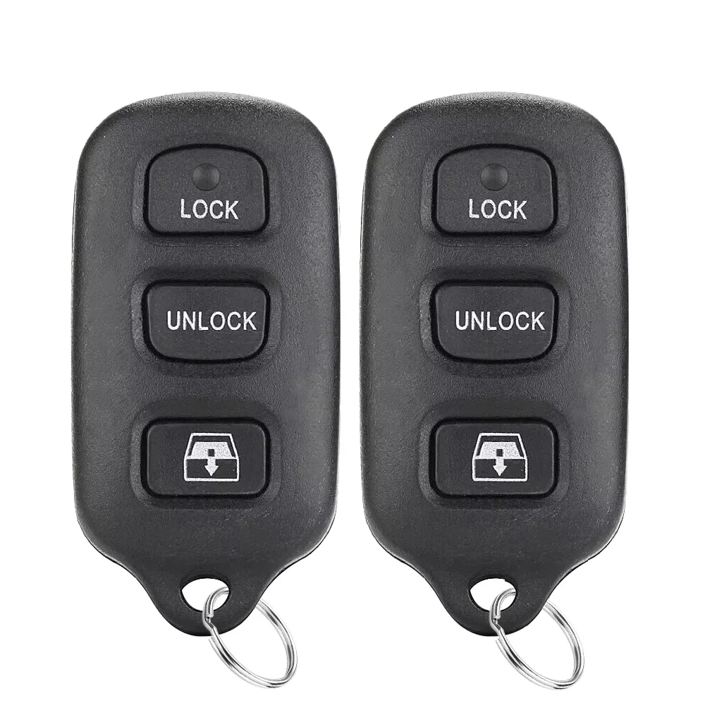 2 szt. Do 2001 2002 2003 2004 2005 2006 2007 Toyota Sequoia 4Runner 4 Runner Samochodowy pilot zdalnego otwierania bezkluczykowego GQ43VT14T