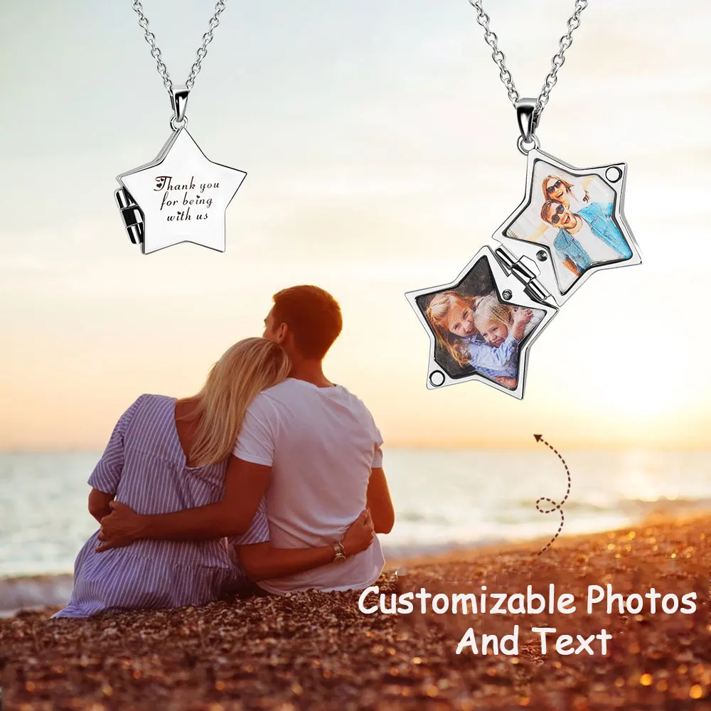 

Ожерелье с фотографией на заказ для мужчин и женщин, персонализированный кулон из нержавеющей стали, семейная картина на день Святого Валентина, подарки для фотографий домашних животных, ювелирные изделия