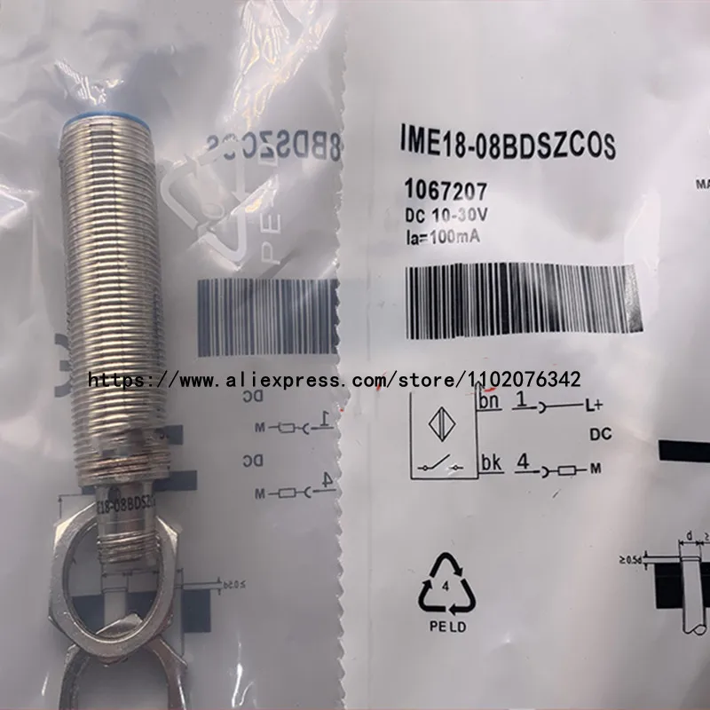 2PCS New Inductive sensor IME18-08BDSZC0S IME18-05BPSZCOS