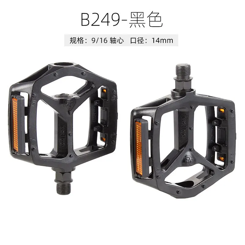 Q309 Bikes Pedal Quality Goods WELLGO  B249 Completely Aluminum DU Perlin Bearing Mountain  Cycling Equipment