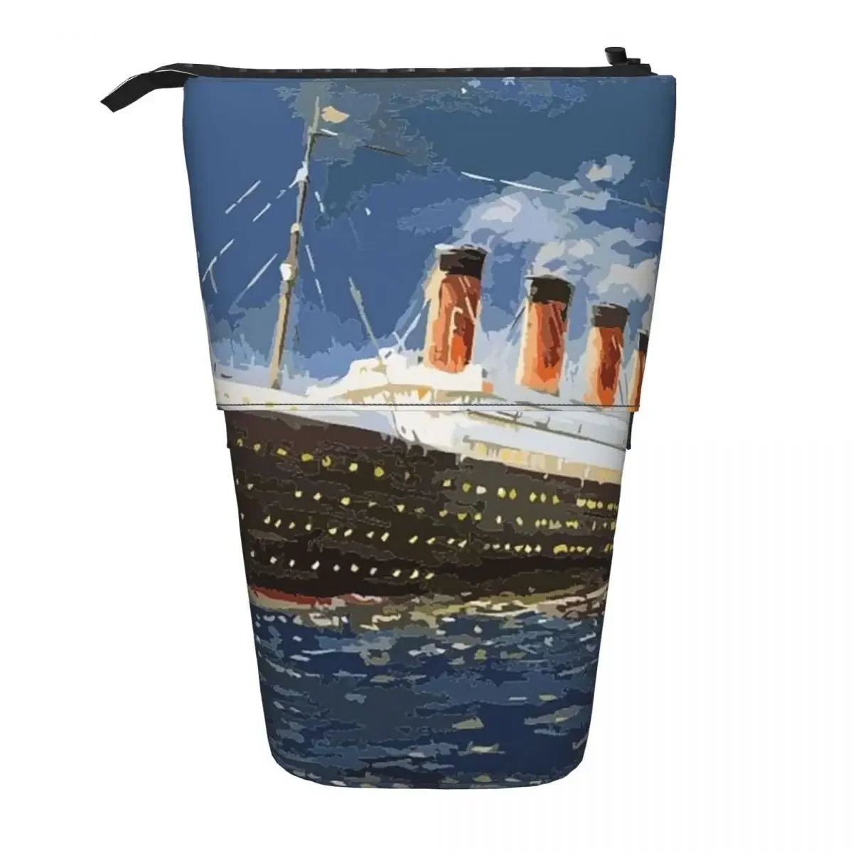 The Most Popular Ship Of All Times, Titanic. Reversible Pencil Case Pencil Pouch Storage Pencil Bag for Studen Gifts