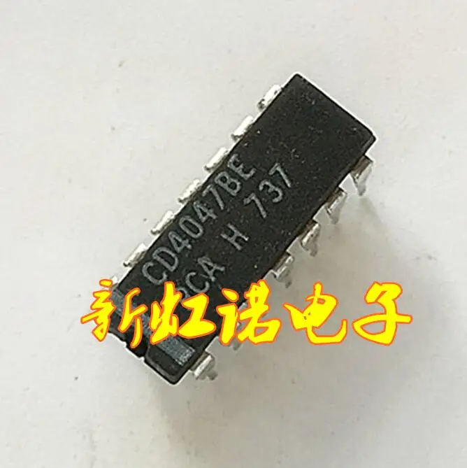 5ชิ้น/ล็อตใหม่ Logic ชิป CD4047BE CD4047 DIP-14วงจรรวม IC คุณภาพดีในสต็อก