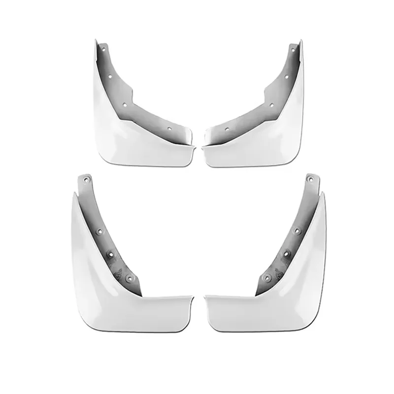 

Exclusive Car Accessories Wheel Mudguards 4Pcs/Set White Fenders Front,Rear Fit For Volvo XC60 2018-2023 Protection