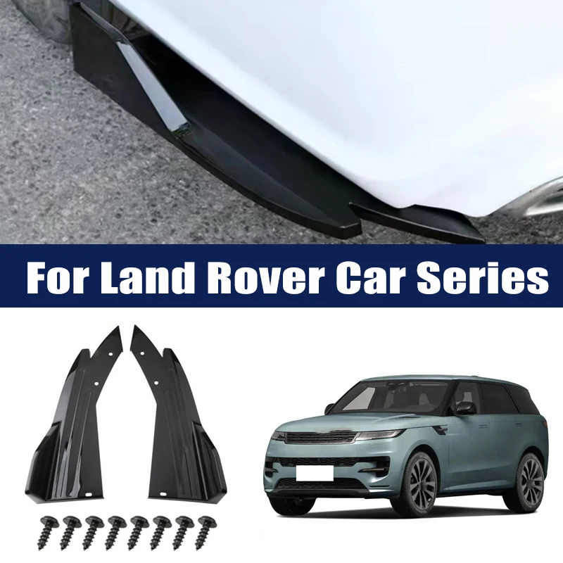 

Rear Bumper Lip Diffuser Splitter Canard Protector Front Spoiler Body Kit For Land Rover Range Rover Evoque Velar Discovery