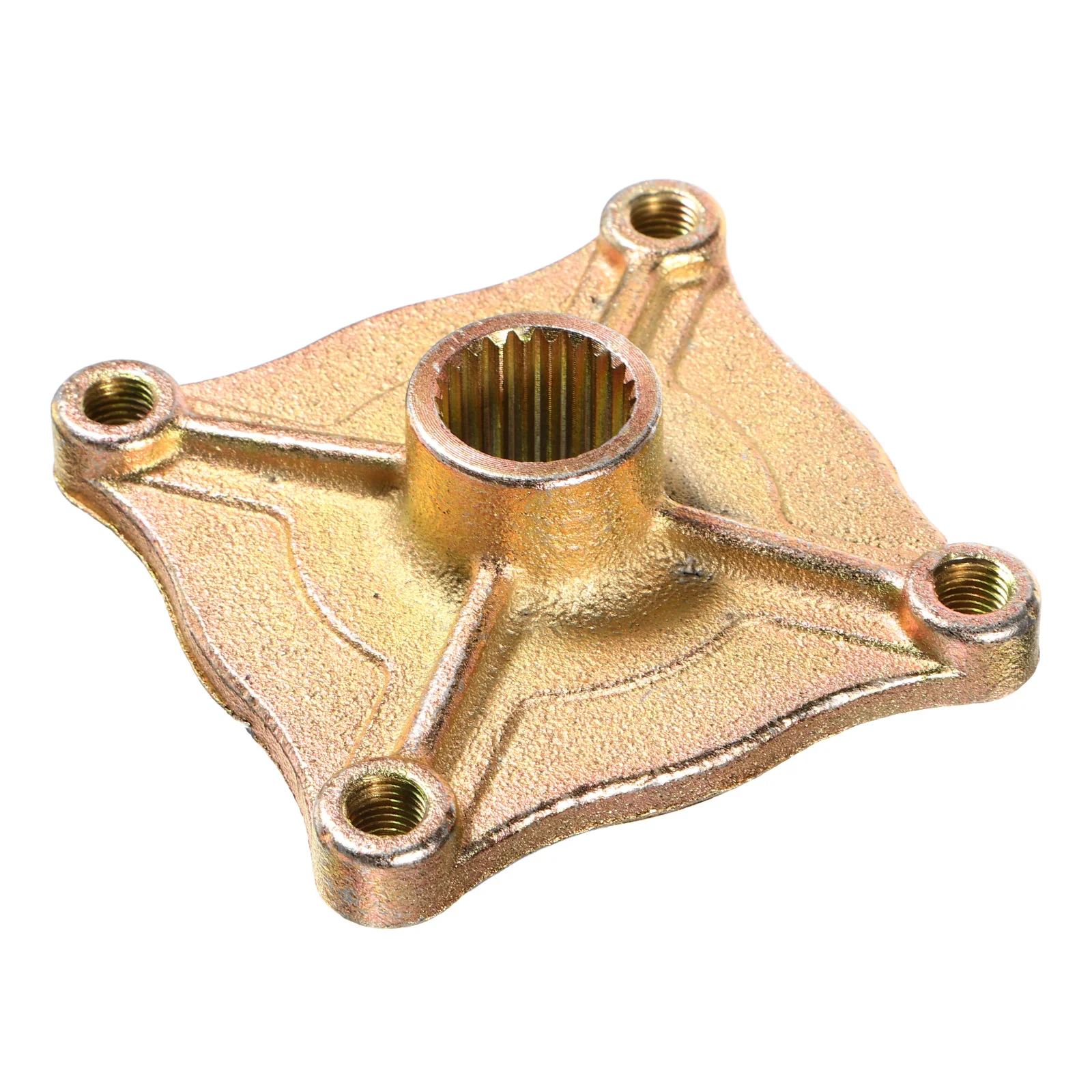 

Front Wheel Hubs Flange 23 Tooth 110mm Bolt Pattern for Car ATV Motorcycle Kart Durable Replacement Parts Axle Hub Gear