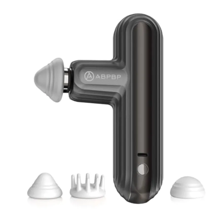 

Мини-массажный пистолет карманного размера для глубокого массажа тканей, портативный перкуссионный массажер для мышц, удобный, простой и практичный.