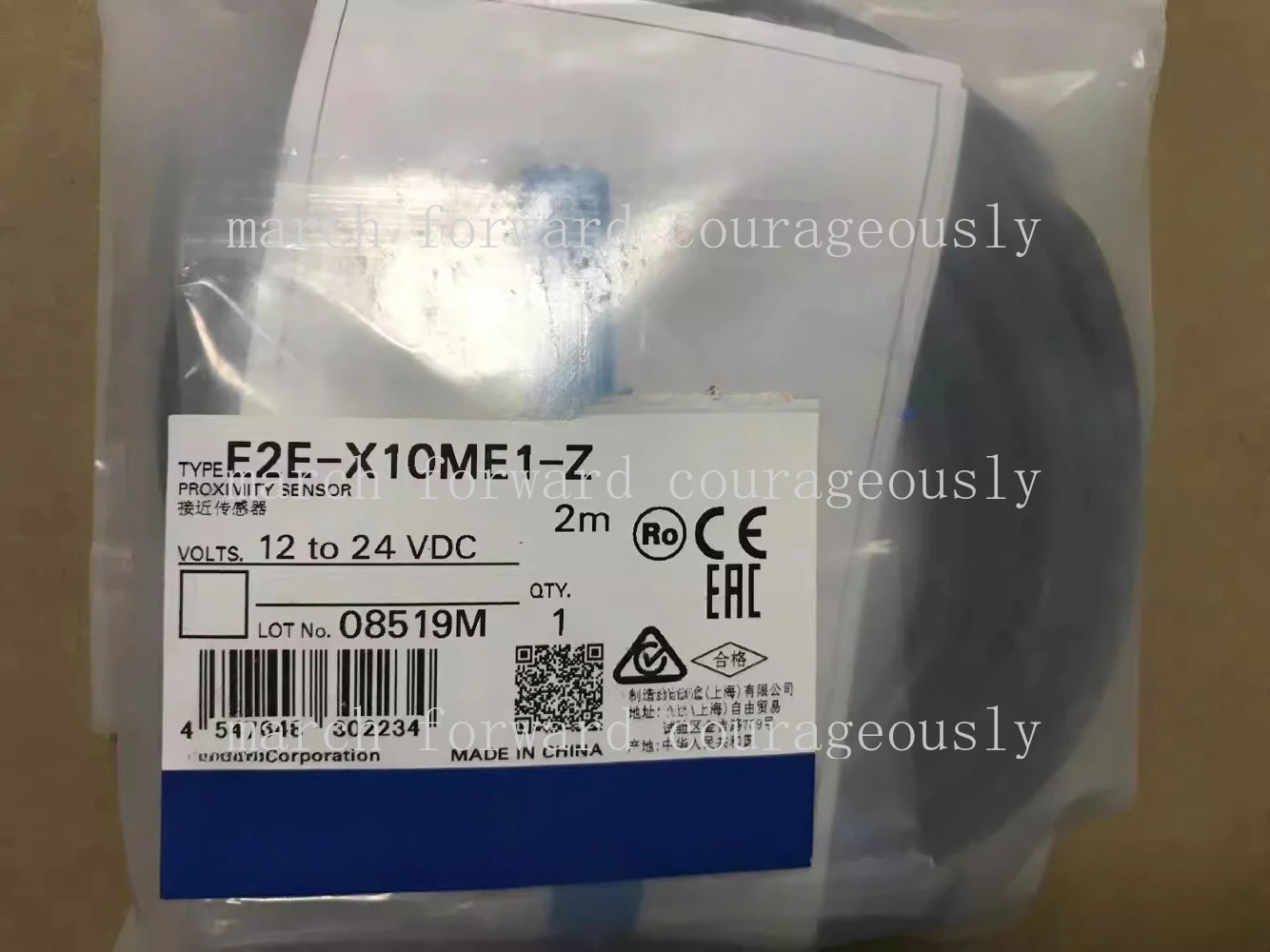 

Датчик приближения Omron E2E-X10ME1-Z M18, оригинальный, подлинный