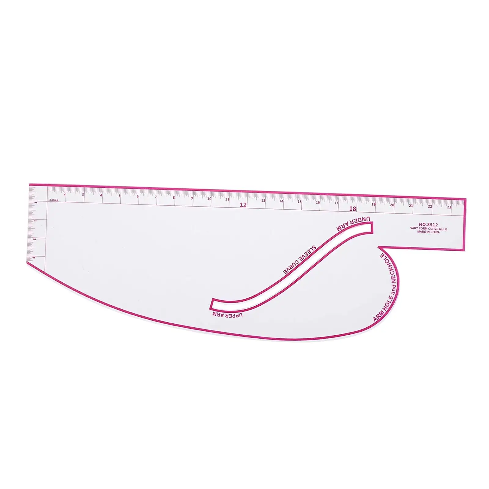 Vary Form Curve Ruler Quilting Imperial Garment Making Measuring Tool Pattern Ruler for Pattern Making Drafting Tailors