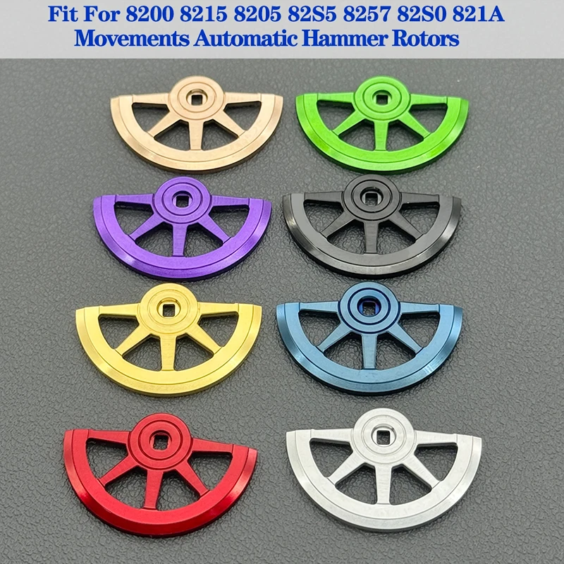 8215 8205 Oscillating Weight Automatic Hammer Rotors Fit Japan 8200 8215 8205 82S5 8257 82S0 821A Movements Rotors Component