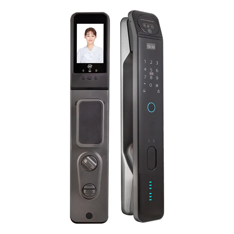 TuyaクラスCコアスマートロック 顔認証 パスワード 指紋認証アクセス WiFi ZigBee リモートアプリ制御