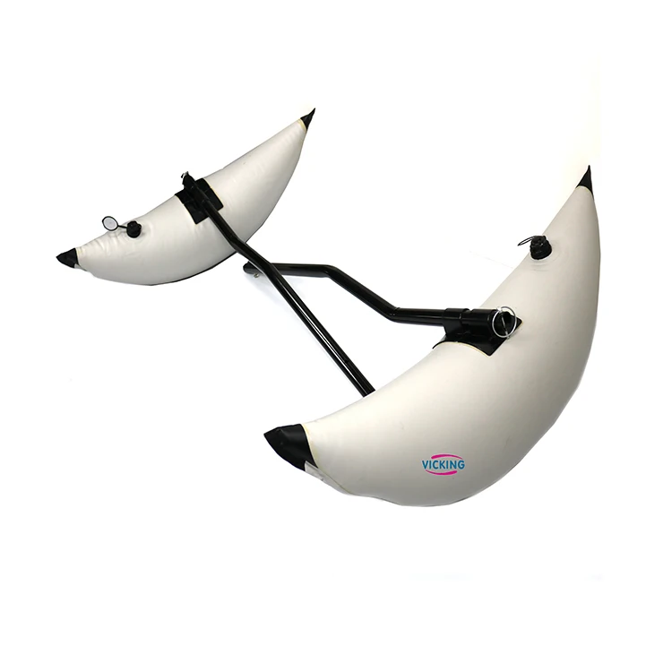 Inflatable Kayak Float for Increased Stability Water Tubes with Feature