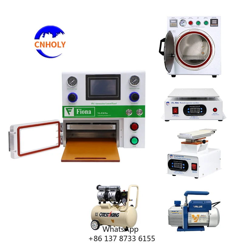 HL-S3 Full 5-piece Set Vacuum Laminating Machine Digital Tablet Lcd Screen Repair Machine