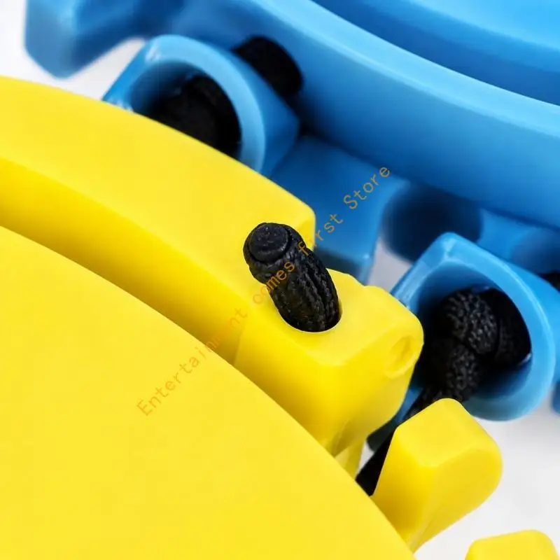 Twin-Cylinder Sidemount Hose Retainer Pair with Open Grooved Edges 55KD