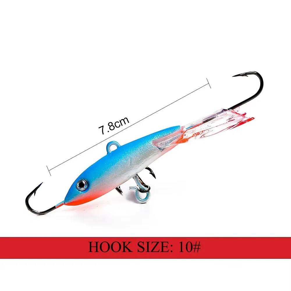 FTK Jig para Pesca en Hielo – Señuelo Minnow Hundimiento con Ojo 3D - imagen 5