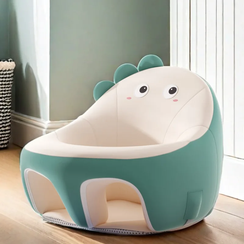 أريكة صيفية للأطفال قابلة للتنفس، مقعد تعلم الرضع، وسادة سفلية منخفضة مضادة للانقلاب