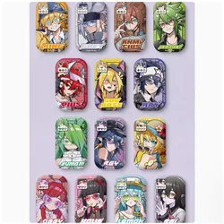 2024 Anime Aotu World Glasses Series Metal Badge Grey Kalie Lemon Godrose Square Baji Brooch Button AOTUVISION Official Original