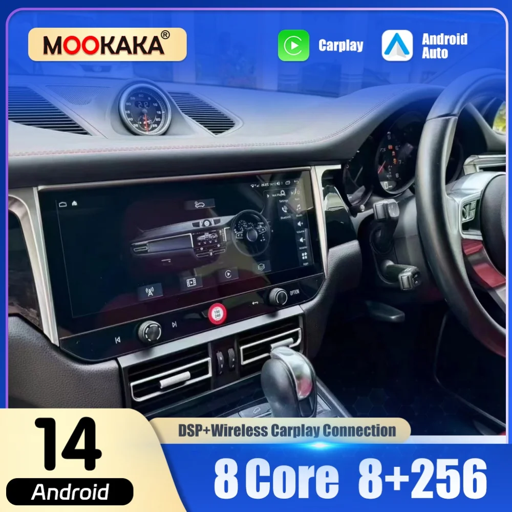 

RHD Car Radio For Porsche macan 2014 2015 2016 Stereo Wireless CarPlay Android Auto Multimedia Player GPS Navigation Head Unit